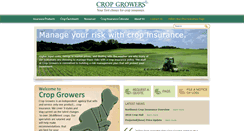 Desktop Screenshot of cropgrowers.com